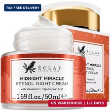 Retinol Night Cream - Renewing Retinol Cream for Face with Hyaluronic Acid - Ant
