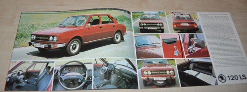 Skoda 120 Brochure Prospekt DE - Picture 3 of 7
