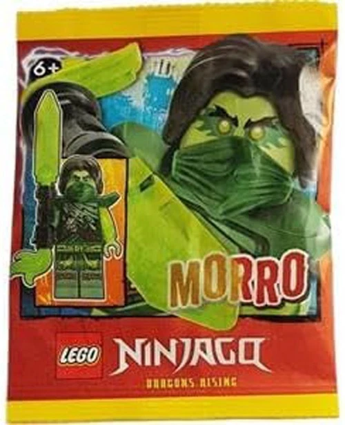 LEGO Ninjago Dragons Rising Temporada 3: Minifigura Morro con Espada Foto 2 de 4