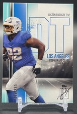 2024 Topps Signature Class Justin Eboigbe Teal /225 Los Angeles Chargers #139