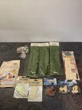 Vintage Lot of New Mixed Craft Supplies Assorted Miscellaneous Crafting Items