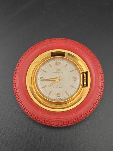Marvin Tyre 51mm Silver Dial Automatic Unisex Watch