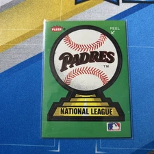 1988 Fleer - Team Stickers Inserts San Diego Padres