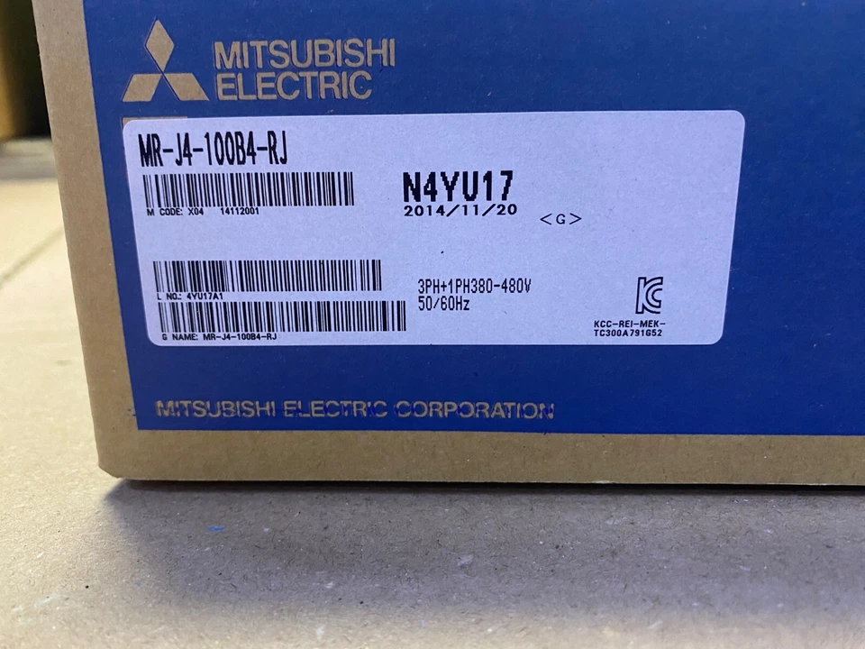NEW Mitsubishi MR-J4-100B4-RJ AC Servo Drive 1KW NIB USA - Image 2 of 4