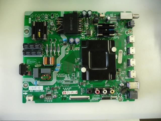 Hisense 55A6G main board # RSAG7.820.10637/ROH (D1)