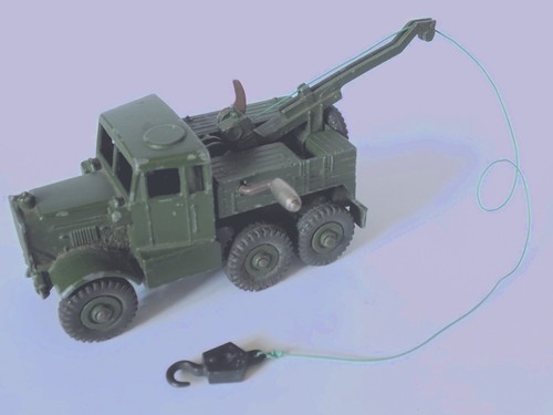 1st Time Listed. Dinky Supertoys No.661 Army Scammell Recovery Tractor c.1960. - Picture 2 of 13