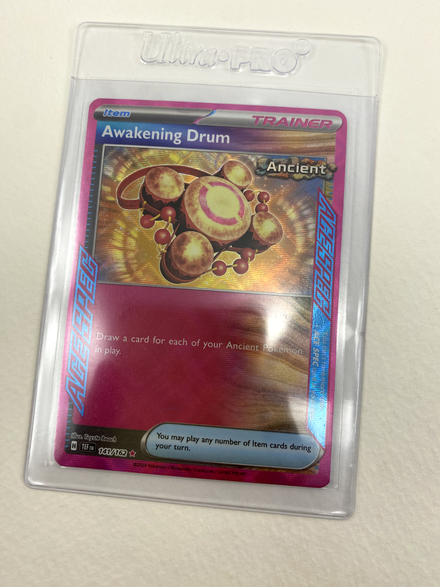 awakening drum pokemon card Placeholder Image Provided Awakening Drum (141/162) - [ACE