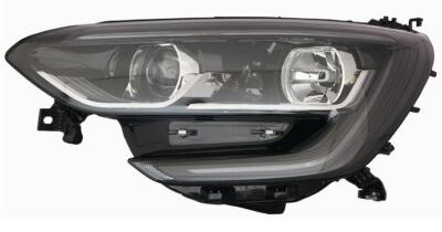Scheinwerfer Vorderes LED Licht Für Renault Megane Ab 2016 Schwarzer Rand Links