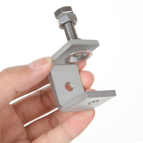8 Pack Stainless Steel Small C Clamps Set with Stable Wide Jaw Opening - 第 6/7 張圖片