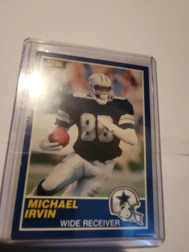 1989 Score - #18 Michael Irvin (RC)