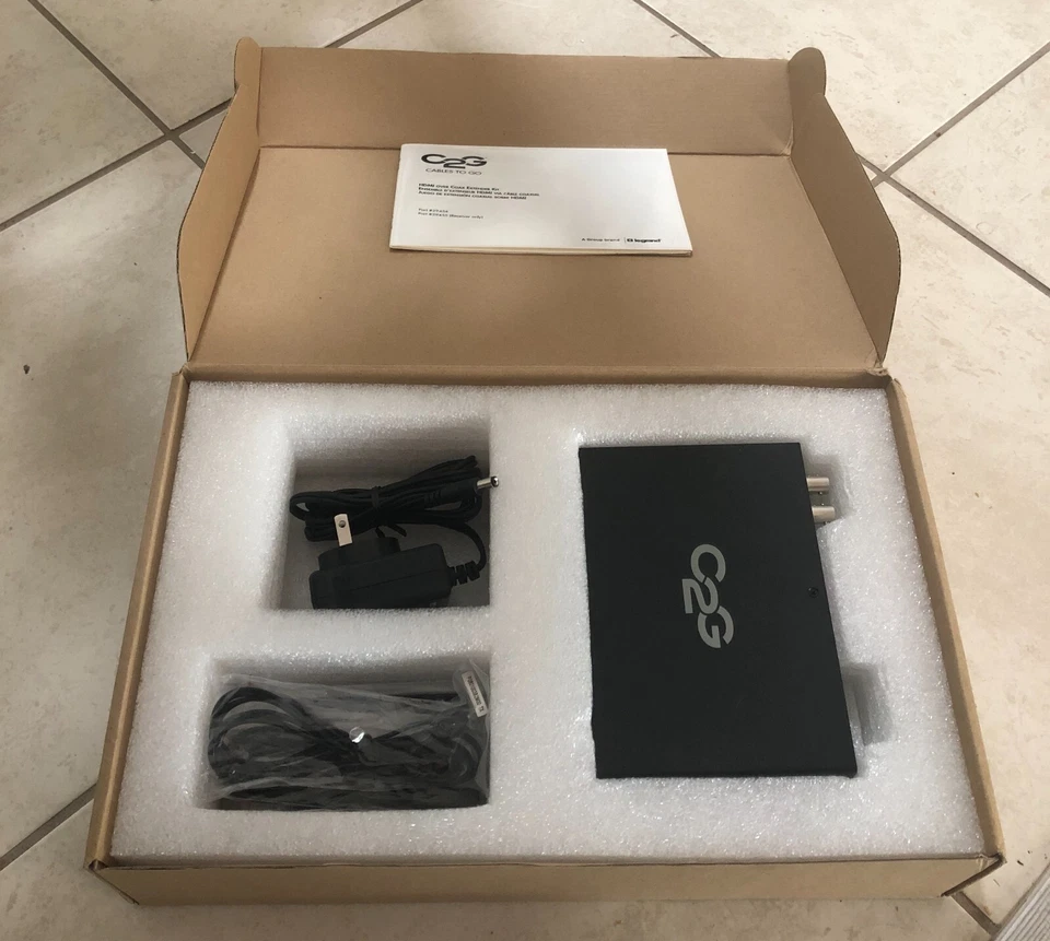 Extensor coaxial HDMI C2G 29454 TX Foto 2 de 2