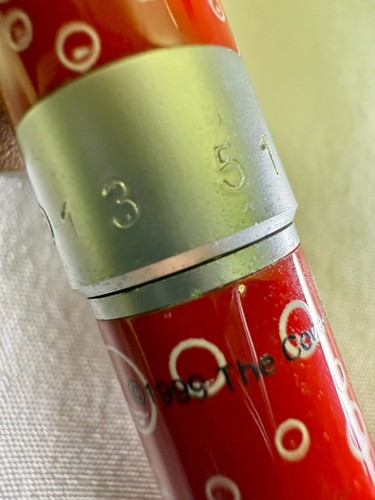 1998 Coke Coca-Cola Kugelschreiber Cola Flasche Clip rote Blasen neu im Etui - Bild 7 von 12
