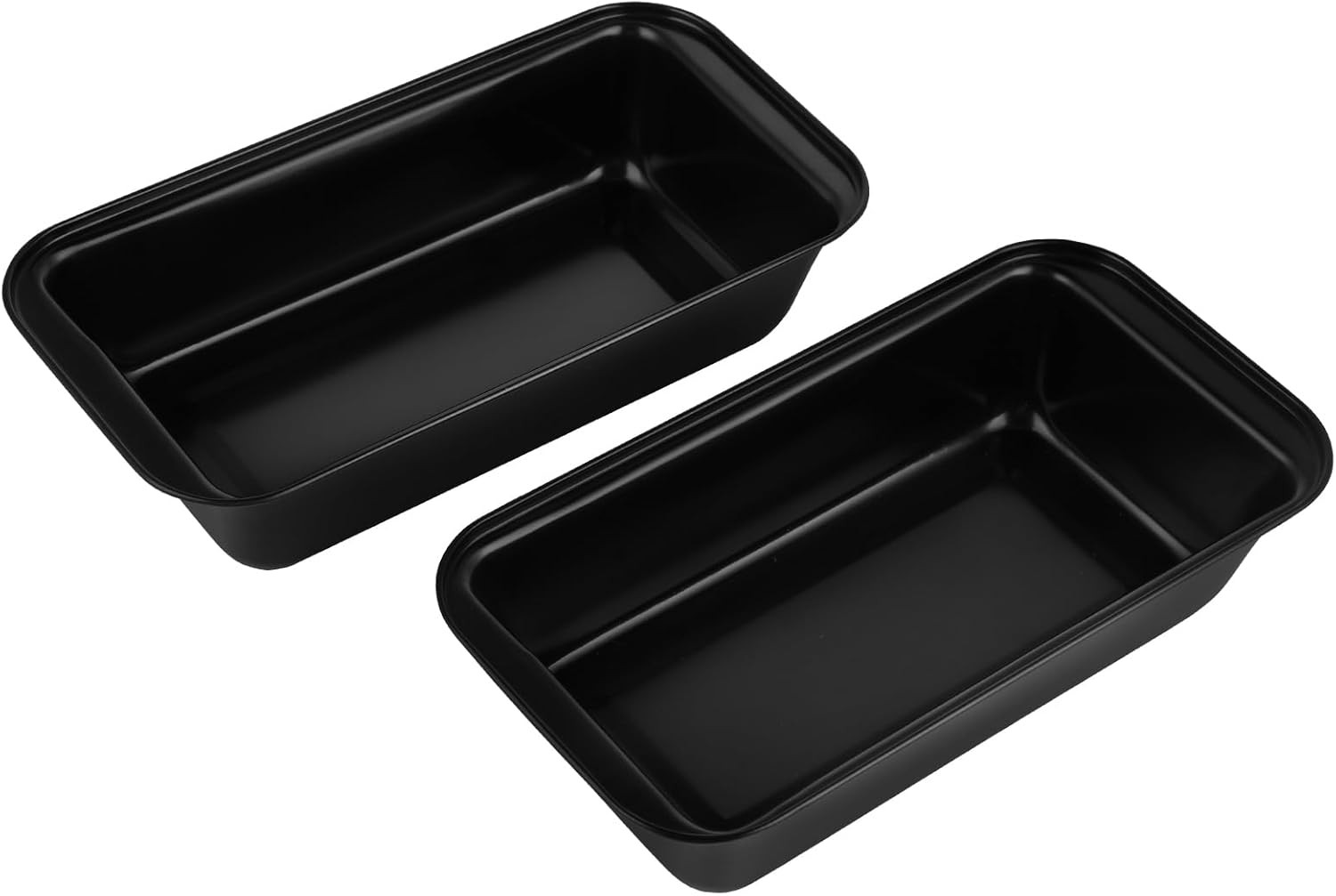 2er-Pack Kastenform - Edelstahl Brotbackform - Rechteckig Brotbackform - Klein K