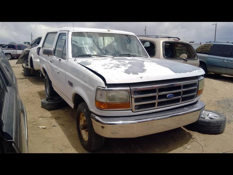 Б/у правостороннее зеркало подходит: 1993 Ford Bronco ручной 2 точки крепления поворотный замок - Изображение 2 из 4