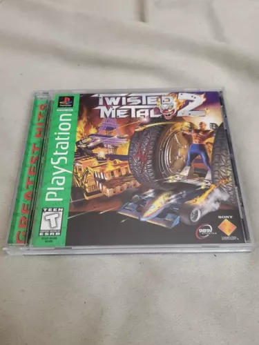 Twisted Metal 2 - PS1 - CIB + Registration Card