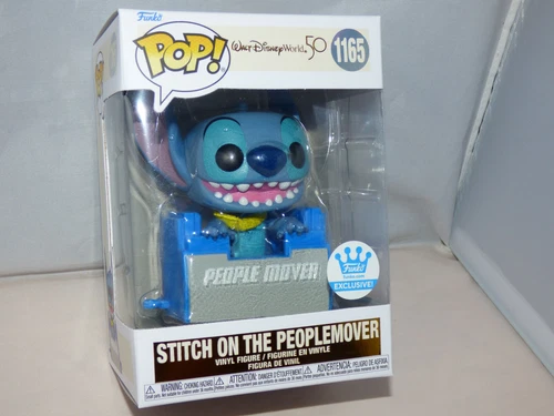 Funko Pop! Vinyl Figure - Disney #1165 - Stitch on the People Mover - Funko Excl