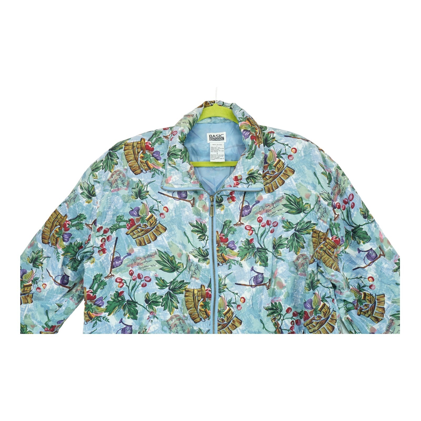 Vintage Basic Editions Women's Jacket Windbreaker… - image 3