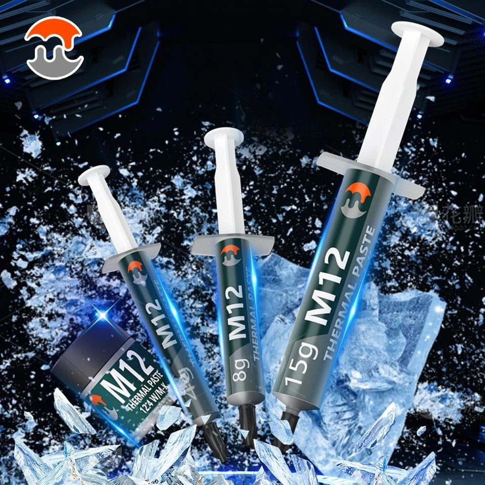 Thermal Paste Performance Thermal Conductive Grease Paste 12.4 W/MK 1/4/8/15/30g - Image 4 of 4