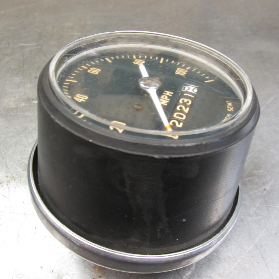 Velocímetro Honda CL350 cb350 cl cb 350 calibre vintage FUNCIONA! Nippon Seiki H29 - Imagem 2 de 4