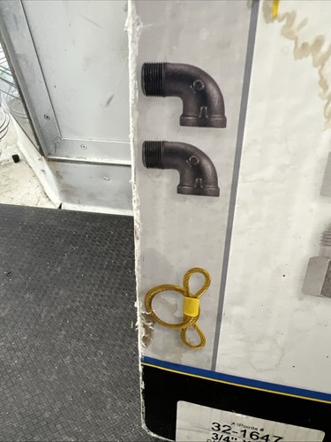 Gas Connection Kit Jet Force 3/4" Fitting 48" Hose - Picture 7 of 9