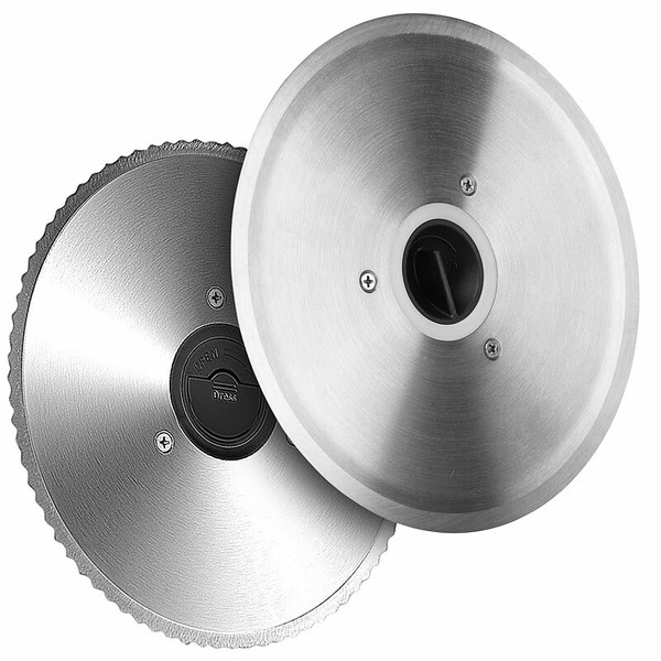 2Er-Set Ersatzklingen FüR Allesschneider ASM-100, Edelstahl, Ø 19 Cm-image