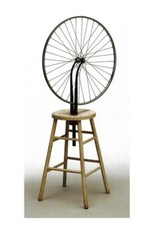 Cartolina Marcel Duchamp "Bicycle Wheel" 1951 Museum of Modern Art NYC MINT