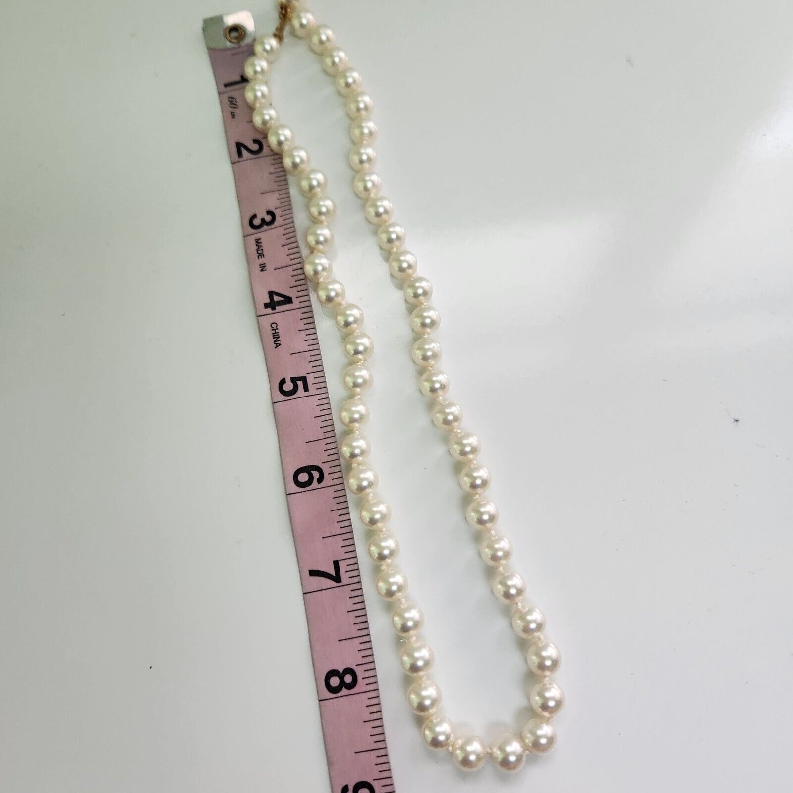 Vintage Pearl 18" Necklace - image 3