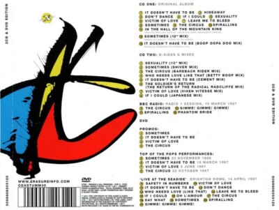 Erasure - The Circus 2xCD + DVD 2011