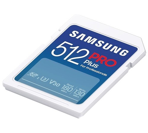Original Samsung PRO Plus SD Memory Card for Professionals 512GB MB-SD512S - Imagen 4 de 6
