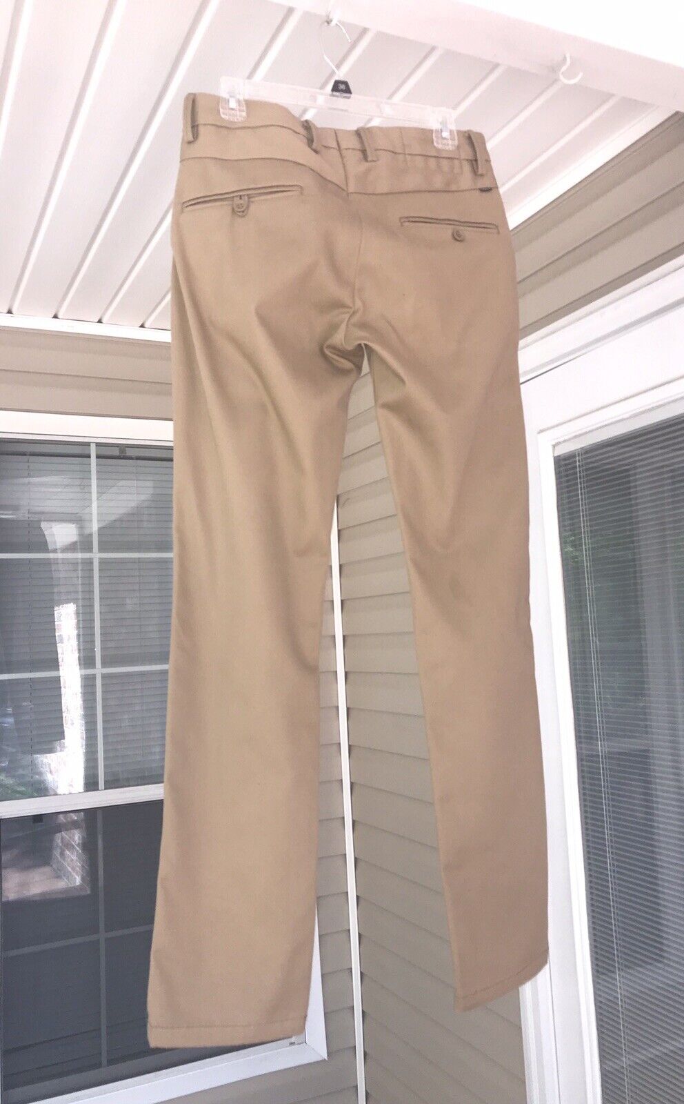 Levis Casual Career Khaki Dress Pants Mens Sz 32x32 Tan Beige Levi Strauss