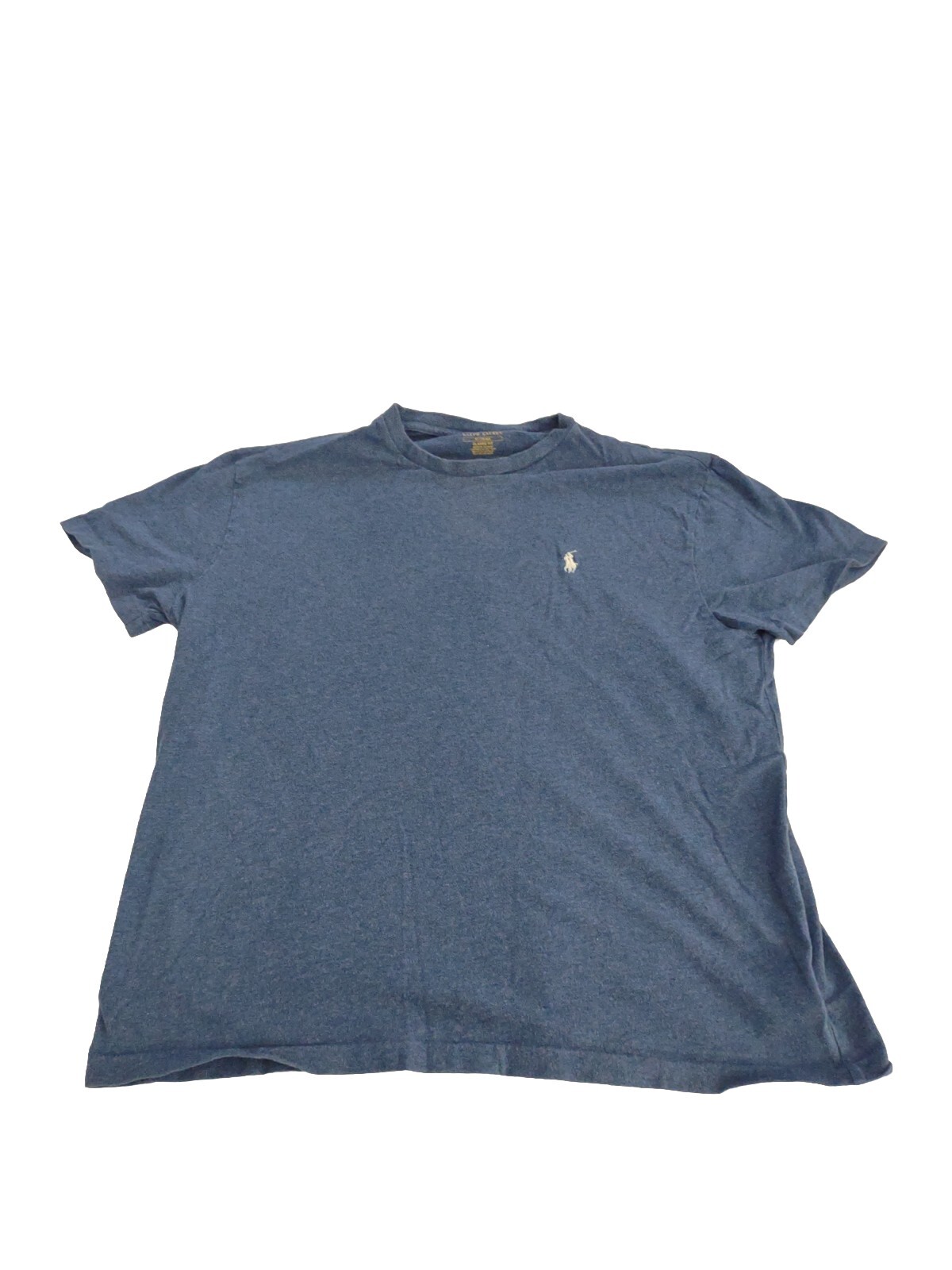 PONY Polo Ralph Lauren vestibilità classica manica corta girocollo maglietta blu taglia media