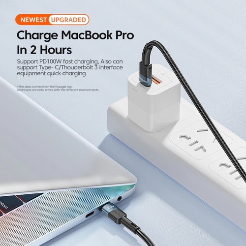 100w 1m 2m 3m 50cm 5a Type C To Type C Cable To Usb C Fast Charging Charger Cord - Picture 7 of 17