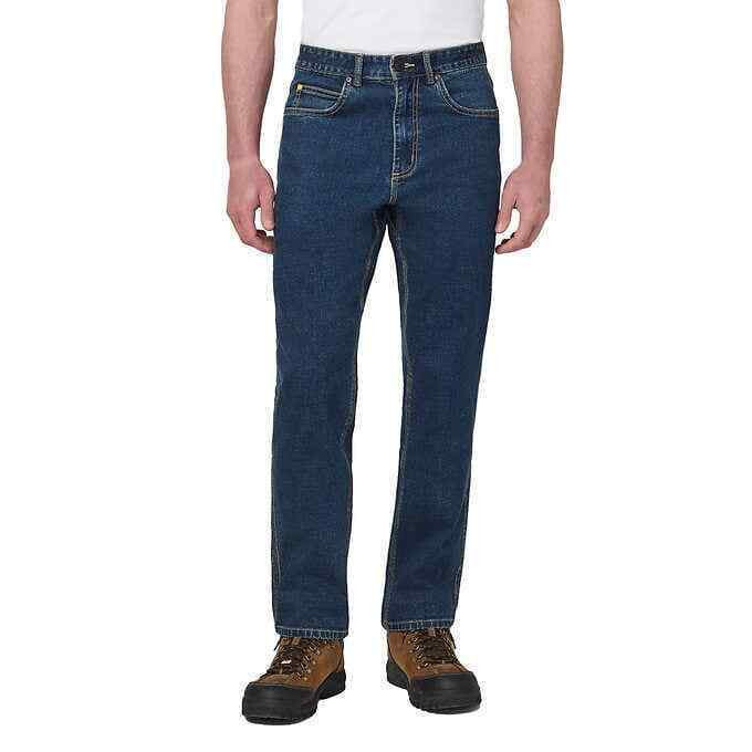 Caterpillar Cat Mens Workwear Jean Denim Reinforced Seams (Blue