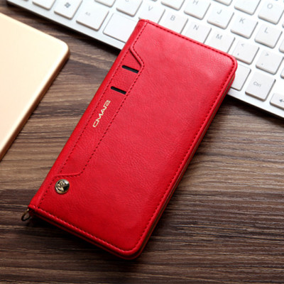 For iPhone 13 14 16 Pro Max 15 Leather Card photo Slot Case Magnetic Flip Cover