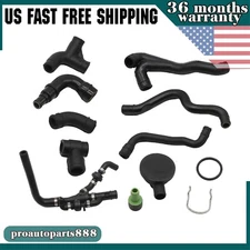 Crankcase Breather Hose Pipe Valve Kit 1.8T for Audi TT VW A3 Jetta Seat Skoda