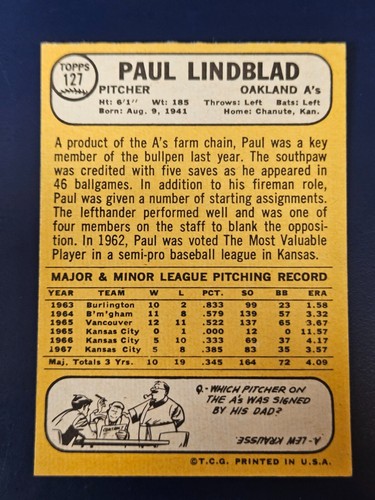 1968 Topps Baseball Cards Complete Your Set You Pick Choose #116 - 230 - Picture 25 of 227