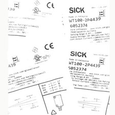 SICK WT100-2P4439 Miniature photoelectric sensors ,PNP,New Kd