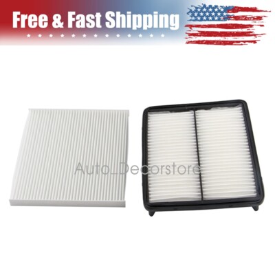2Pc CABIN & AIR FILTER COMBO FOR HYUNDAI SONATA 2.0L & 2.4L ENGINE 2011-2014
