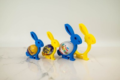 Osterhase Eierhalter - 3D Druck Schokolade Ei Ständer für Kinder Suprise Ei,