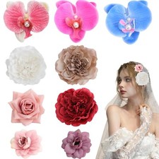 Flower Hair Clips for Women Girls9Pcs Rose Hair Clips Hair Barrettes for Wome...