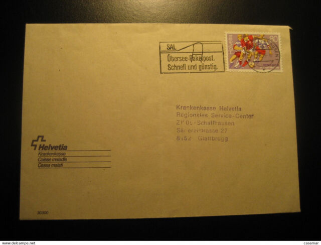 Suisse World Cup 1994 USA Football Stamp On Schaffhausen Cancel Cover 19