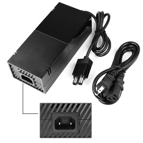 For Microsoft Xbox One Console AC Adapter Brick Charger Power Supply Cord Cable - Picture 7 of 9