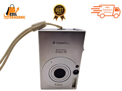 Canon IXUS70 7,1 Megapixel 3x Optischer Zoom Digitalkamera getestet