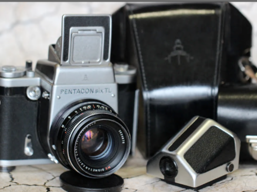 Pentacon Six TL 80mm f2.8 Camera Prism MC Biometar Carl Zeiss Jena