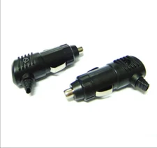 2pcs 12V Male Car Cigarette Lighter Socket Plug Connector With Fuse 71mm s247