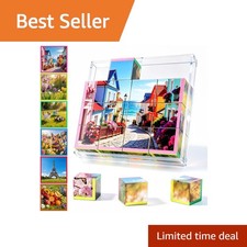 6-in-1 Puzzle Blocks for Seniors,Memory Care Gift Game  Dementia and Alzheim...