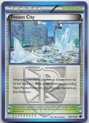 Frozen City 100/116 Uncommon Plasma Freeze Pokemon NM/M