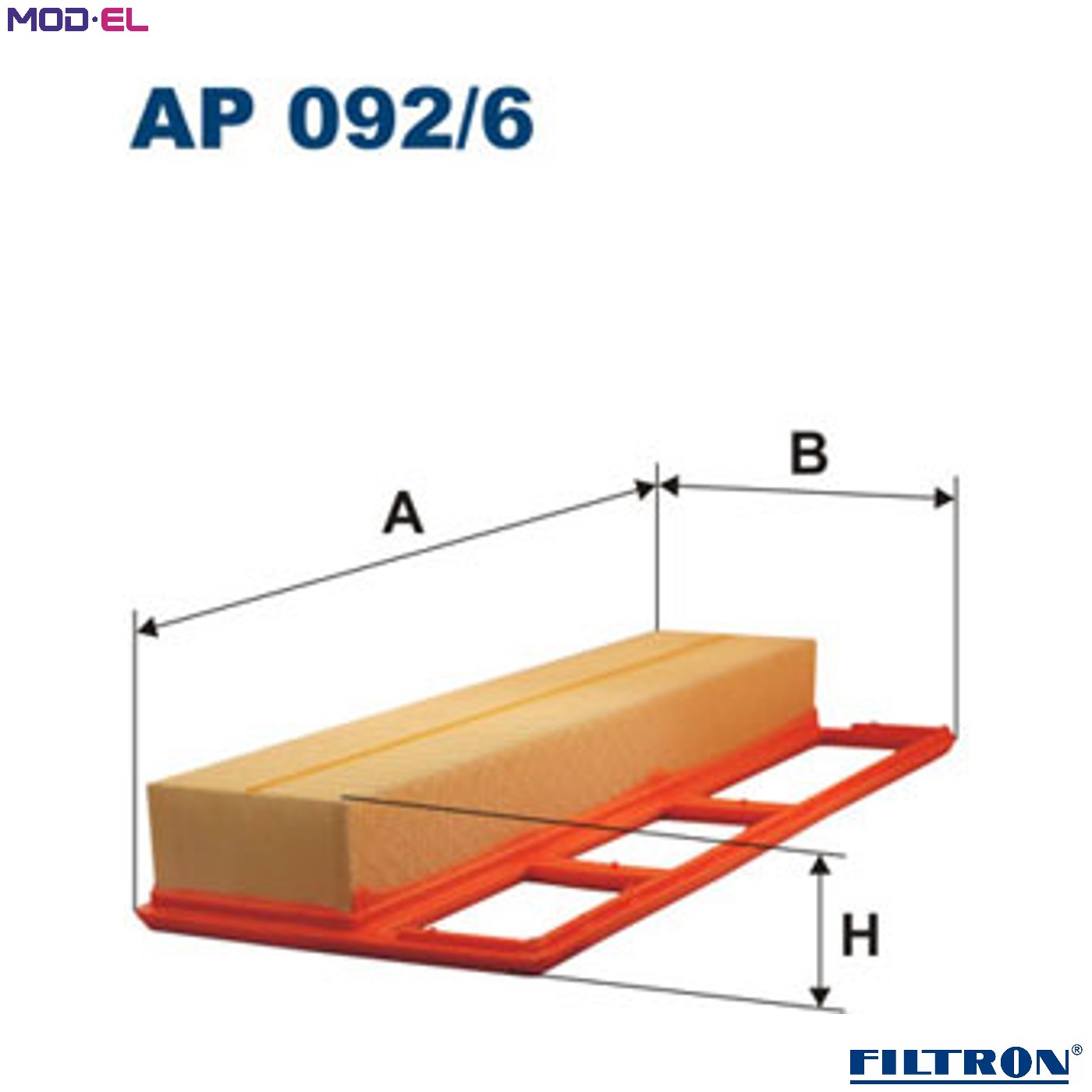 AIR FILTER AP 092/6
