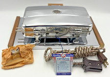 Vintage Matchless Electric Toaster Chicago Electric HandyHot Box Tags AFUI - F1