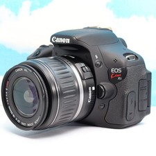 Canon EOS Kiss X5 Digital SLR Camera 18MP Easy Smartphone Transfer